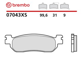 Motorcycle Brake Pads Brembo 07043XS