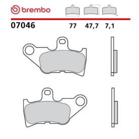 Motorrad Bremsbel&auml;ge Brembo 07046