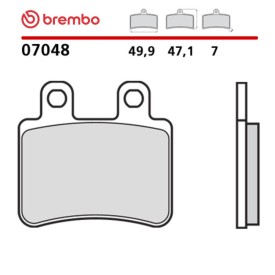 Motorcycle Brake Pads Brembo 07048