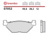 Plaquettes de Frein Moto Brembo 07052