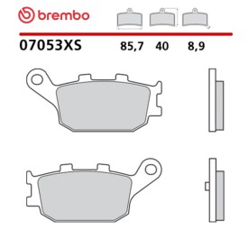 Pastillas Moto Brembo 07053XS