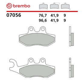 Pastillas Moto Brembo 07056
