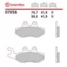 Plaquettes de Frein Moto Brembo 07056