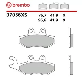 Plaquettes de Frein Moto Brembo 07056XS