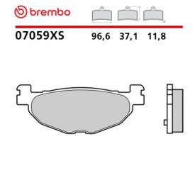 Plaquettes de Frein Moto Brembo 07059XS