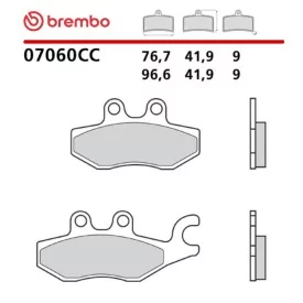 Motorrad Bremsbeläge Brembo 07060