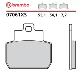Pastillas Moto Brembo 07061XS