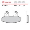 Motorcycle Brake Pads Brembo 07062
