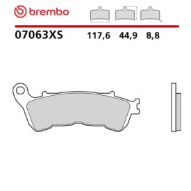 Pastillas Moto Brembo 07063XS