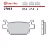 Plaquettes de Frein Moto Brembo 07064