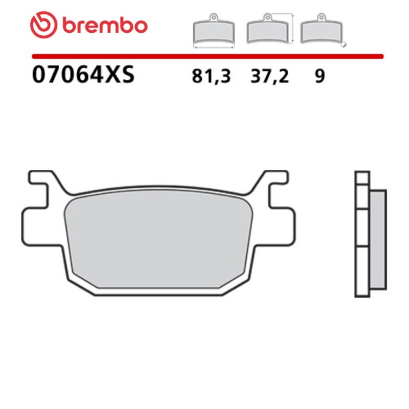 Pastillas Moto Brembo 07064XS Pastillas Moto Brembo 07064XS