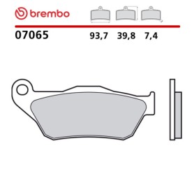 Pastillas Moto Brembo 07065