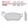 Motorrad Bremsbeläge Brembo 07065