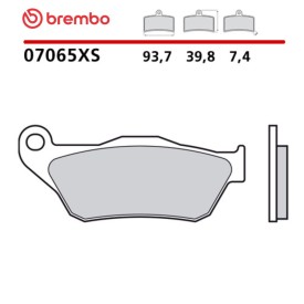 Pastillas Moto Brembo 07065XS