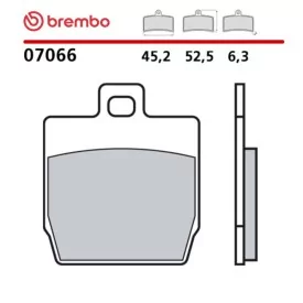 Motorrad Bremsbeläge Brembo 07066