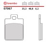 Motorcycle Brake Pads Brembo 07067