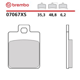 Motorcycle Brake Pads Brembo 07067XS