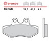 Plaquettes de Frein Moto Brembo 07068