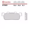Motorcycle Brake Pads Brembo 07069