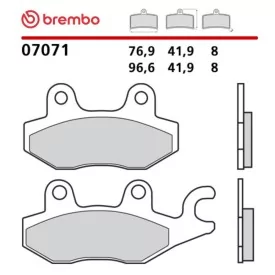 Pastillas Moto Brembo 07071