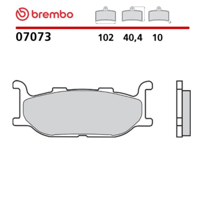 Motorcycle Brake Pads Brembo 07073
