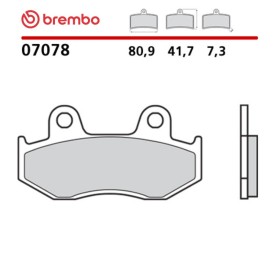 Motorcycle Brake Pads Brembo 07078