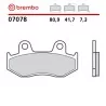 Pastillas Moto Brembo 07078