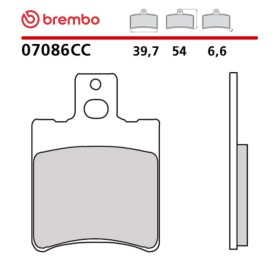 Motorcycle Brake Pads Brembo 07086