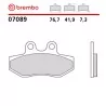 Plaquettes de Frein Moto Brembo 07089