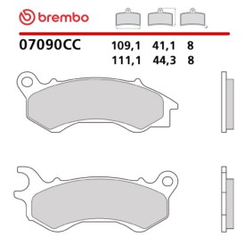 Plaquettes de Frein Moto Brembo 07090