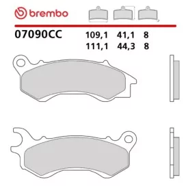 Plaquettes de Frein Moto Brembo 07090