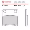Pastillas Moto Brembo 07094