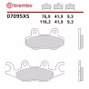 Pastillas Moto Brembo 07095XS