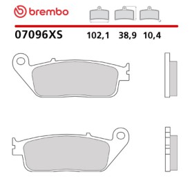 Pastillas Moto Brembo 07096XS