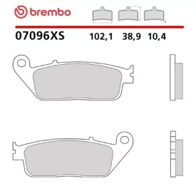 Motorrad Bremsbeläge Brembo 07096XS
