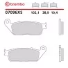 Pastillas Moto Brembo 07096XS