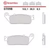 Pastillas Moto Brembo 07098
