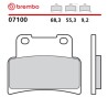 Motorrad Bremsbel&auml;ge Brembo 07100