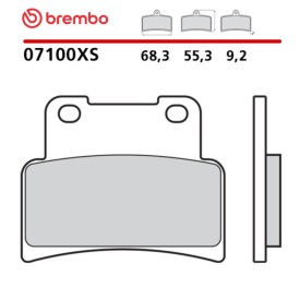 Pastiglie Freno Moto Brembo 07100XS