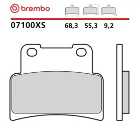 Motorcycle Brake Pads Brembo 07100XS