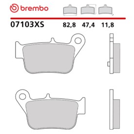 Motorrad Bremsbel&auml;ge Brembo 07103XS