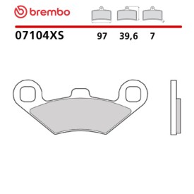Motorcycle Brake Pads Brembo 07104XS
