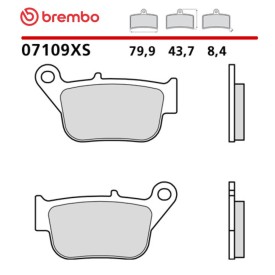 Motorcycle Brake Pads Brembo 07109XS