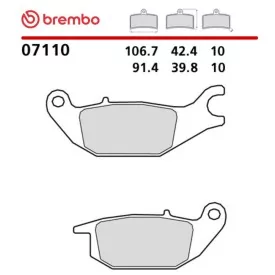 Pastillas Moto Brembo 07110