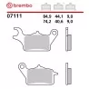 Plaquettes de Frein Moto Brembo 07111