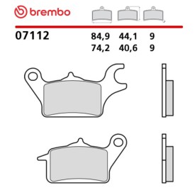 Pastiglie Freno Moto Brembo 07112