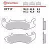 Plaquettes de Frein Moto Brembo 07117