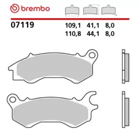 Motorcycle Brake Pads Brembo 07119