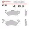 Pastillas Moto Brembo 07120
