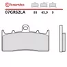Plaquettes de Frein Moto Brembo 07GR62LA